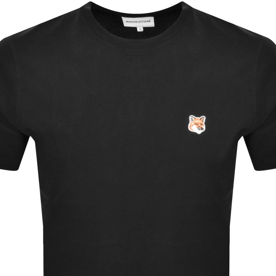 トップス Maison kitsune TEE SHIRT T-shirts MAISON KITSUNÉ Double Fox Head Patch Tee Latte